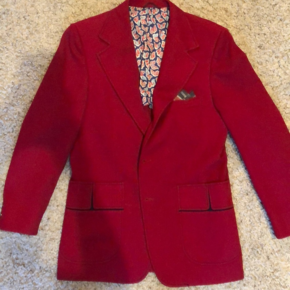 Rare vintage men’s sport coat.  Johnny Carsons tailor.